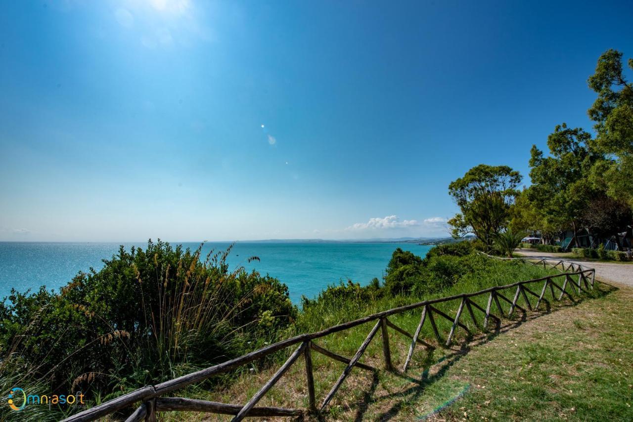 Grotta Del Saraceno Aparthotel Vasto Exteriör bild